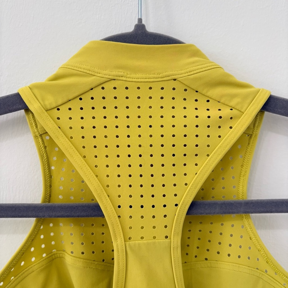 Lululemon Unleash Strength Bra Sz 2 B/C Yellow Serpentine EUC - Picture 6 of 9